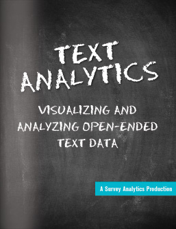 SurveyAnalytics Text Analytics