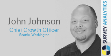 Survey Analytics, John Johnson, Chief Growth Officer